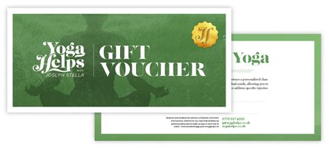 T Vouchers Yoga Helps