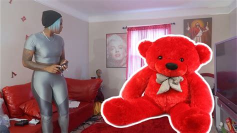 Giant Teddy Bear Scare Prank On Wife The Best Prank Of All Time