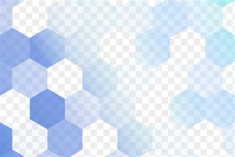 Gradient Hexagon Patterned Blue Background Premium Png Rawpixel