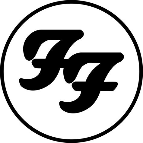 Download High Quality foo fighters logo stencil Transparent PNG Images ...