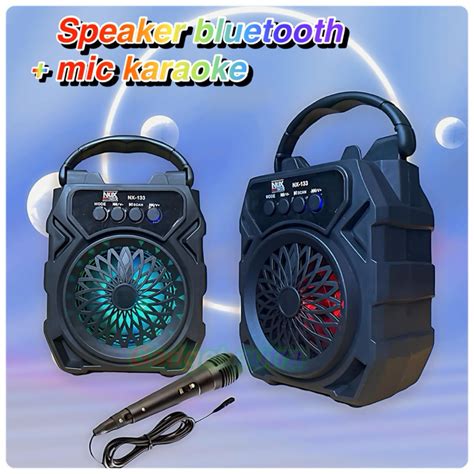 Jual Speaker Bluetooth Nx Nixnox Free Mic Karaoke Speaker Aktif