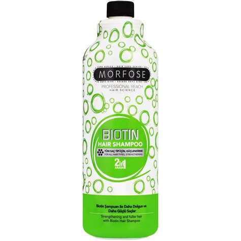 Morfose Biotin Hair Shampoo Szampon Z Biotyn Na W Osy Zniszczone L