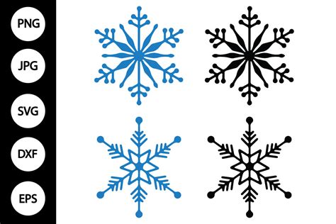 Snowflake Svg Snowflake Svg Bundle Graphic By Mydigitalart13 · Creative Fabrica