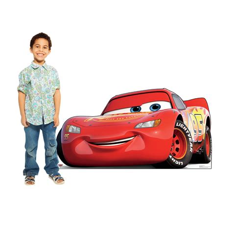 Life Size Lightning Mcqueen Cardboard Cutout Cm X Cm Party Hot Sex