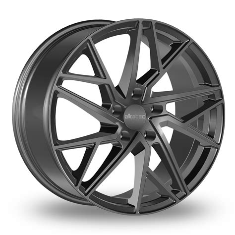 Alkatec Rx25 Satin Grey 20 Wider Rear Alloy Wheels Wheelbase