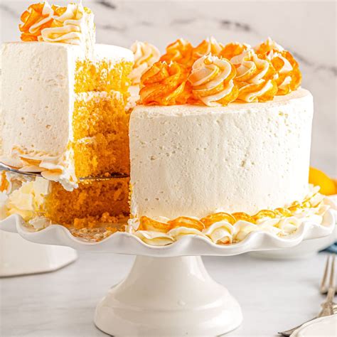 Orange Creamsicle Cake Food Folks And Fun