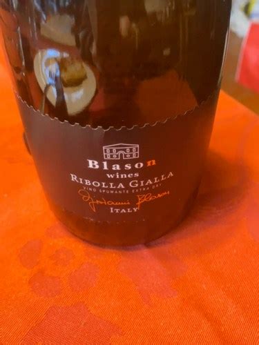 Blason Ribolla Gialla Extra Dry Vivino