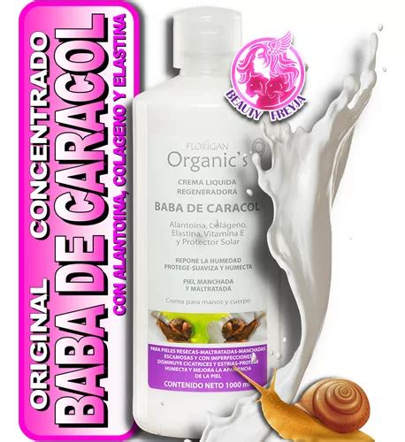 Crema Liquida Baba De Caracol Colágeno Y Elastina Florigan MercadoLibre