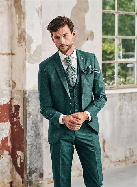 Men Suit Green 3 Piece Beach Wedding Suit Groom Wear Suit Etsy