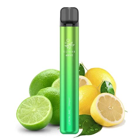 Pod Desechable Lemon Lime Puffs Elf Bar Tates Vapes