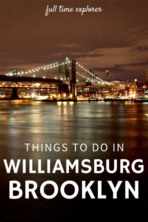 How To Spend A Day In Williamsburg Brooklyn New York Travel Travel