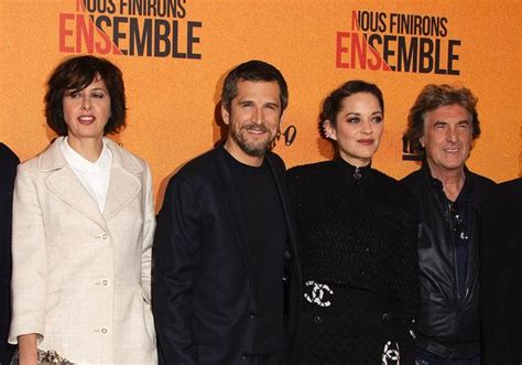 Guillaume Canet Marion Cotillard Toute La Bande R Unie Lavant