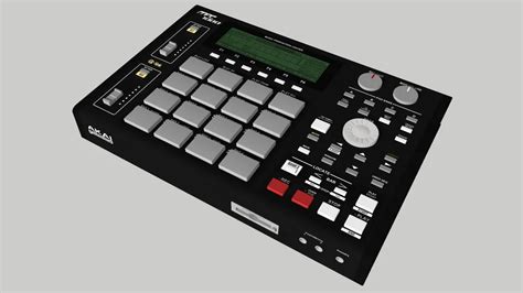 Akai MPC 1000 3D Warehouse