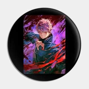 Anime Manga Jujutsu Kaisen Gojo Su Pins And Buttons For Sale TeePublic