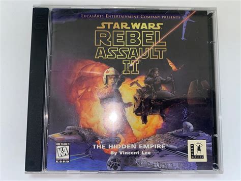 Lucasarts Entertainment Star Wars Rebel Assault Ii The Hidden Empire Pc Gaming Mercari