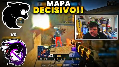 MAPA DECISIVO FURIA Vs OUTSIDERS ESL PRO League Mapa 3 YouTube