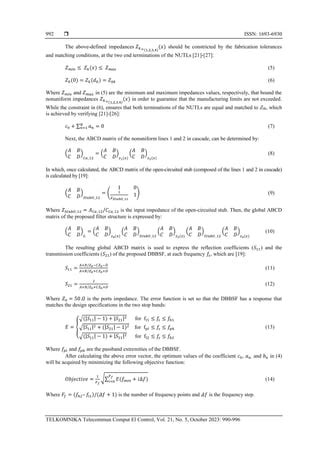 A Novel Compact Dual Band Bandstop Filter With Enhanced Rejection Bands