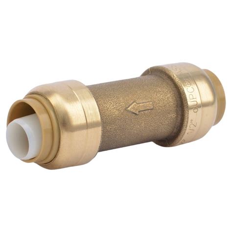 Sharkbite In Brass Push To Connect Check Valve U Lfa The