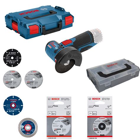 Bosch Gws V Solo In L Boxx Gr Expert Scheiben Set Mm Mini