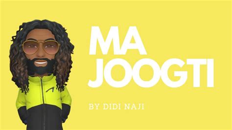 Didi Naji Ma Joogti Official Lyric Video Youtube