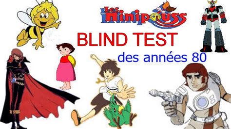 Blind Test Dessins animés des Années 80 YouTube