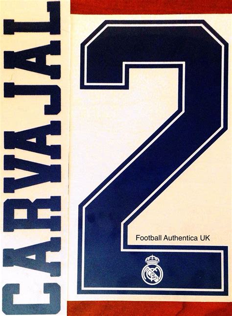 2019-20 Real Madrid UCL Third Shirt CARVAJAL 2 Official SportingiD Name