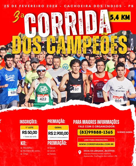 3ª CORRIDA DOS CAMPEÕES Pernambuco Running