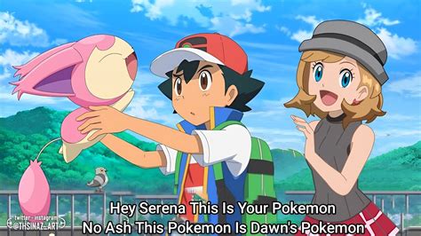 Serena Officially Return S Ash And Serena Meets In Aim To Be A Pokemon