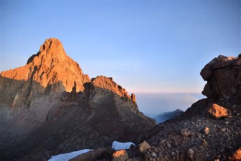 Mount Kenya Sunrise Mountain - Free photo on Pixabay