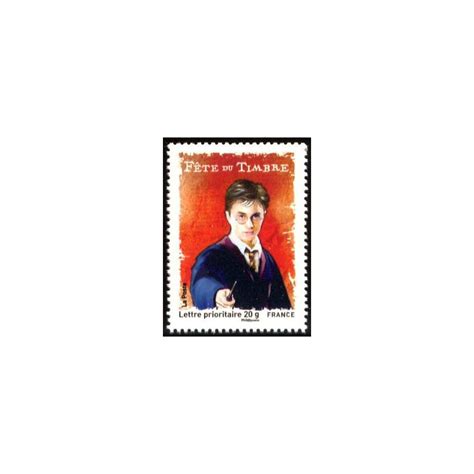 Timbre France Yvert No 4024a Fête du timbre Harry Potter issu du carnet