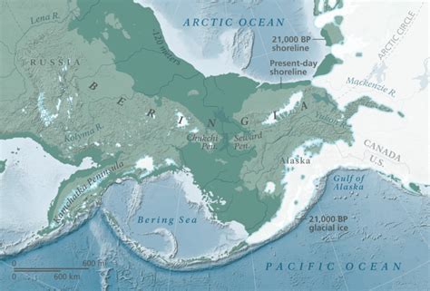 A 3000 Foot Ice Wall Once Blocked Passage On The Bering Land Bridge