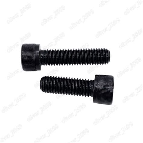 Fine Thread Black 129 Steel Hex Socket Bolt Cap Head Screws M14 M16