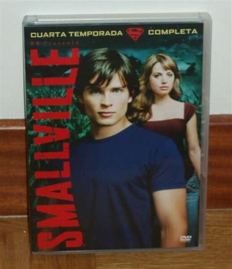 Smallville Fourth Season 4 Complete 6 X Dvd Spanish English 3t For