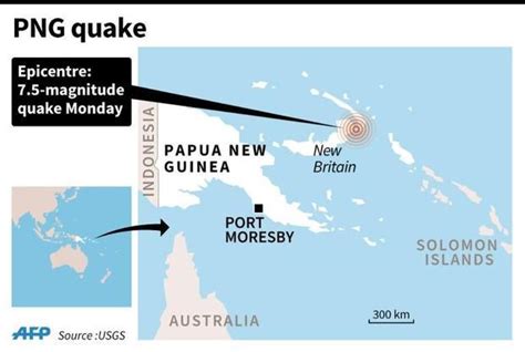 Tsunami Threat Passes After 7 5 Quake In Papua New Guinea Digital Journal