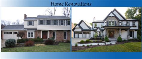 Exterior Remodeling Before and After