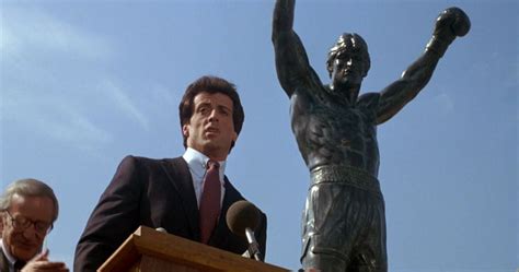 Sylvester Stallone Reunites with Rocky Statue in Philadelphia