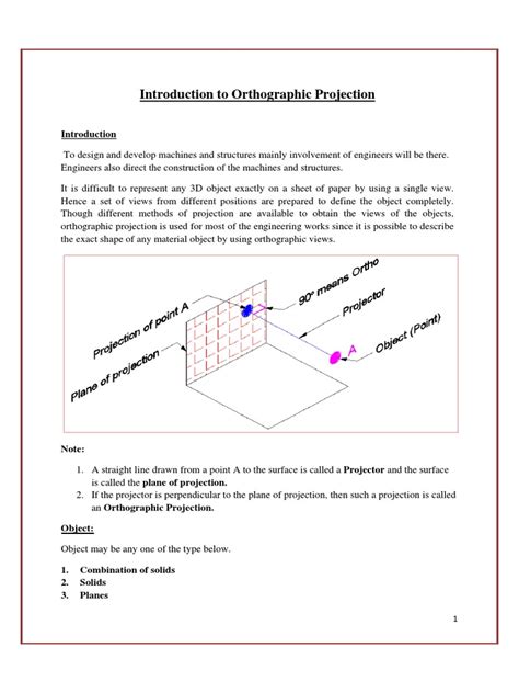 Introduction To Orthogonal Projection | PDF | Euclidean Geometry ...