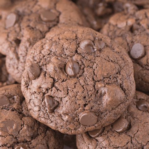 Triple Chocolate Drop Cookies