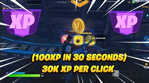 New Fortnite Unlimited XP Glitch Map 100k XP IN 30 SECONDS AFTER