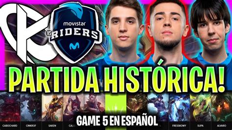 LA MEJOR PARTIDA DE LA HISTORIA KC Vs MRS Game 5 RESUMEN FINAL EMEA