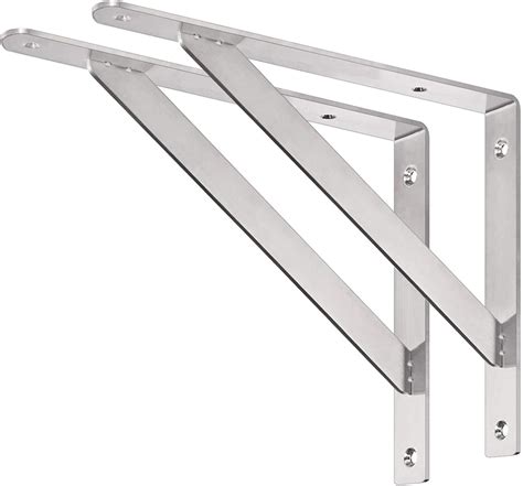 Doku 12 Shelf Bracket Max Load 400 Lb Heavy Duty Stainless Steel