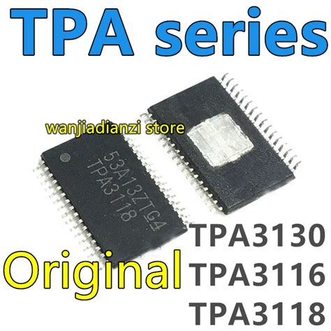 Original Tpa3118d2dapr Tpa3130 Tpa3116 Tpa3116d Tpa3116d 2dadr D2dadr