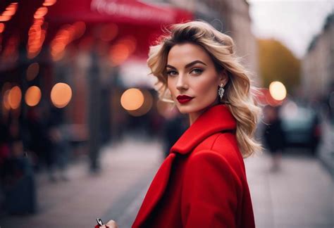 Manteau Le Rouge Votre Patron Tendance Pour Une Garde Robe Unique