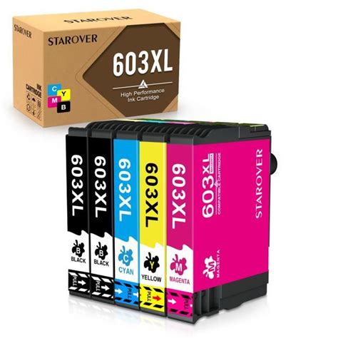 Starover Xl X Cartouches D Encre Pour Epson Xl Compatible Pour