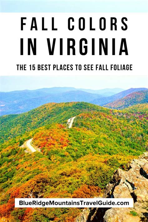 Virginia Fall Foliage: The 15 Best Places to See Fall Colors in VA ...