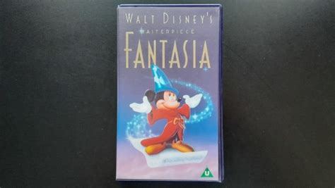 Vhs Walt Disney S Masterpiece Fantasia Huuto Net