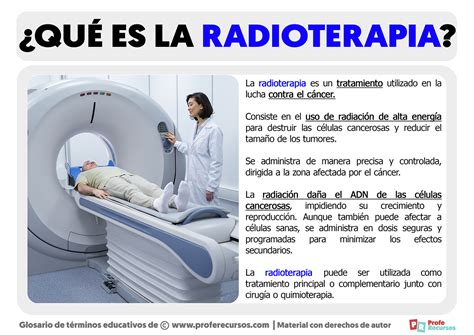 Qu Es La Radioterapia