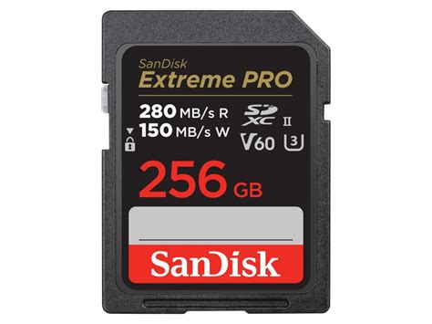 Sandisk Extreme Pro Sdxc 256 Gb V60 Uhs Ii Aqt