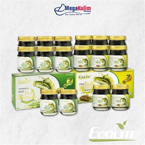 Ecolite Pati Ikan Haruan 8x70ml Set Asli Original Shopee Malaysia