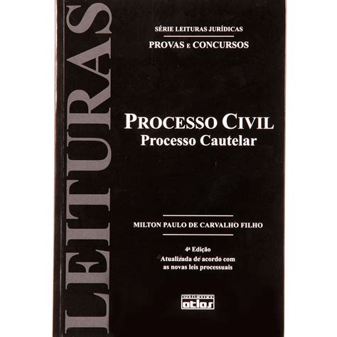 Livro Processo Civil Processo Cautelar Submarino